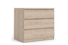 Naia Chest of 3 Drawers in Jackson Hickory Oak