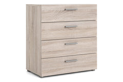 Pepe Chest of 4 Drawers in Truffle Oak