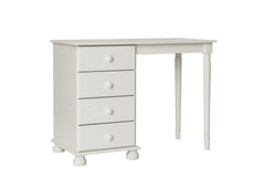 Copenhagen Single Dressing Table in White