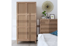 Bordeaux 2 Door Wardrobe