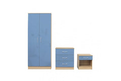 Dakota Bedroom Set Blue