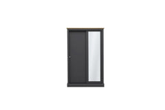 Devon 2 Door Sliding Wardrobe Charcoal