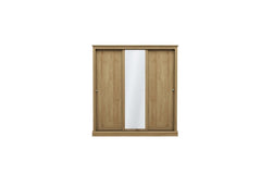 Devon 3 Door Sliding Wardrobe Oak