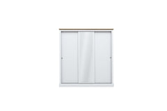 Devon 3 Door Sliding Wardrobe White