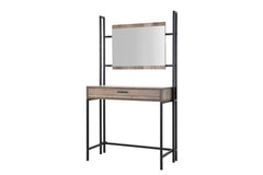 Hoxton Dressing Table and Mirror Distressed Oak Effect