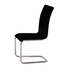 Arizona Dining Chair Chrome Black