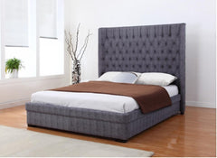 Genesis Linen 6 Foot Bed Dark Grey