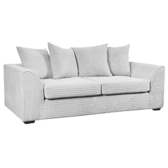 Byron Shark Fabric 3 Seater Sofa