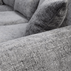 Camden Grey Fabric 2 Seater Sofa