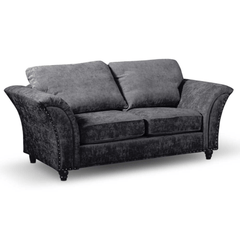 Canterbury Grey Fabric 2 Seater Sofa