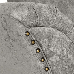 Canterbury Truffle Fabric 3 Seater Sofa