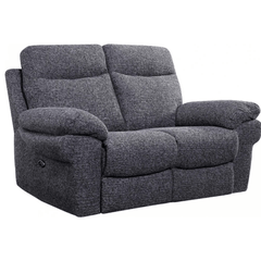 Tanya Grey Fabric Electric Recliner 2 Seater Sofa