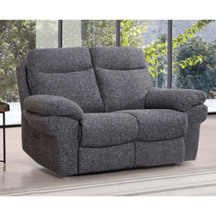 Tanya Grey Fabric Electric Recliner 2 Seater Sofa
