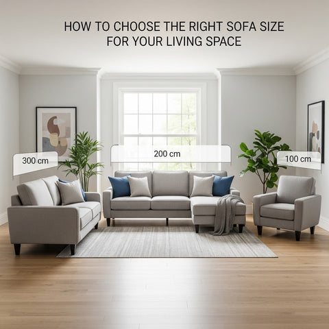 How to Choose the Right Sofa Size for Your Living Space