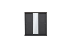 Devon 3 Door Sliding Wardrobe Oak