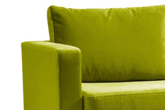 Boxfit Grass Fabric 2 Seater Sofa