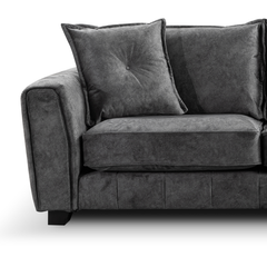 Somerford Grey Fabric 2 Seater Sofa