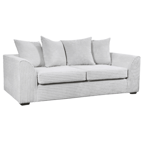 Byron Shark Fabric 3 Seater Sofa