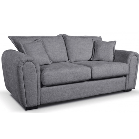 Camden Grey Fabric 3 Seater Sofa