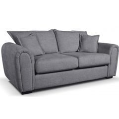 Camden Grey Fabric 3 Seater Sofa