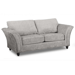 Canterbury Truffle Fabric 3 Seater Sofa