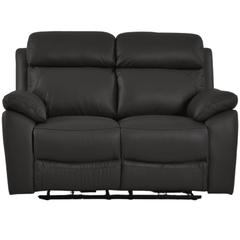 Dandrea Genuine Leather Grey Electric Power Recliner 2 Seater Sofa
