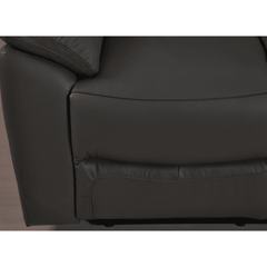 Dandrea Genuine Leather Grey Electric Power Recliner 2 Seater Sofa