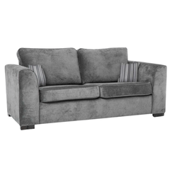 Nancy Grey Fabric 3 Seater Sofa