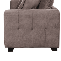 Somerford 2  Seater Chocolate Fabric Sofa