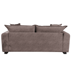 Somerford 3 Seater Chocolate Fabric Sofa