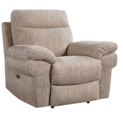 Tanya Beige Fabric Electric Recliner 2 Seater Sofa