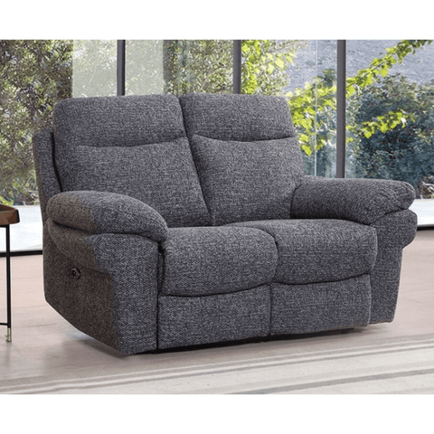 Tanya Grey Fabric Electric Recliner 2 Seater Sofa