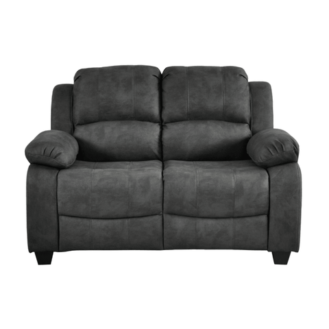 Valerie Charcoal Fabric 2 Seater Sofa