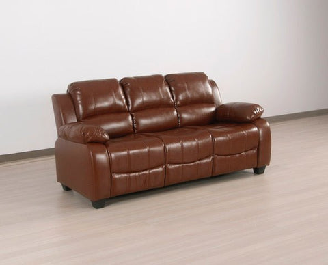 Valerie Tan Leather 3 Seater Sofa