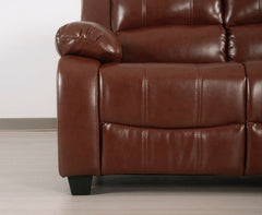 Valerie Tan Leather 3 Seater Sofa