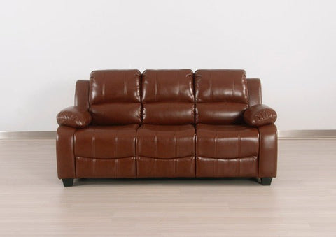 Valerie Tan Leather 3 Seater Sofa