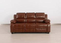 Valerie Tan Leather 3 Seater Sofa