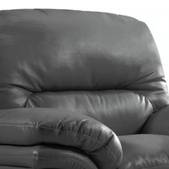 Verona Grey Leather 2 Seater Sofa